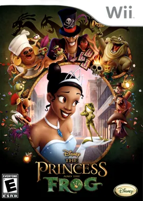 Disney The Princess and the Frog box cover front